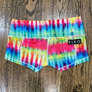 Tie Dye LRC Fleo Shorts